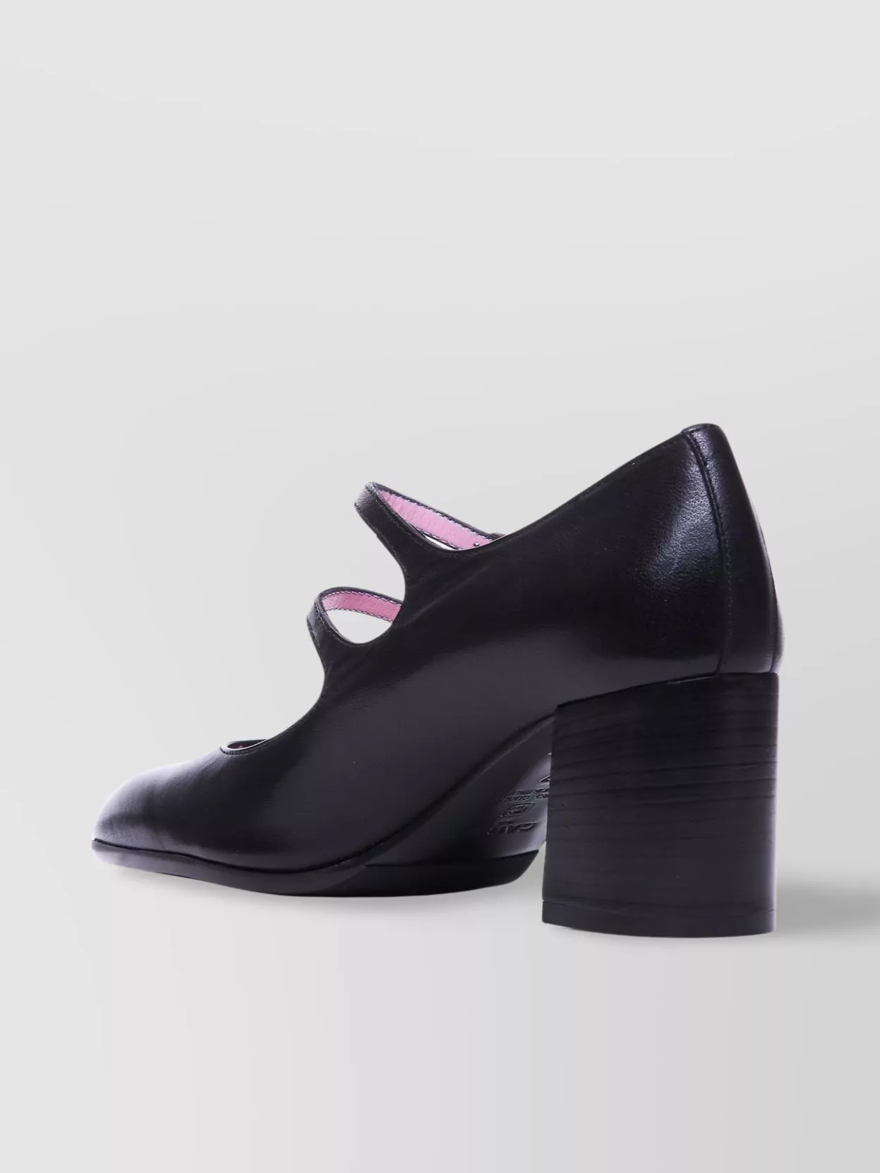 Shop Carel Double Strap Mary Jane Block Heel Pumps