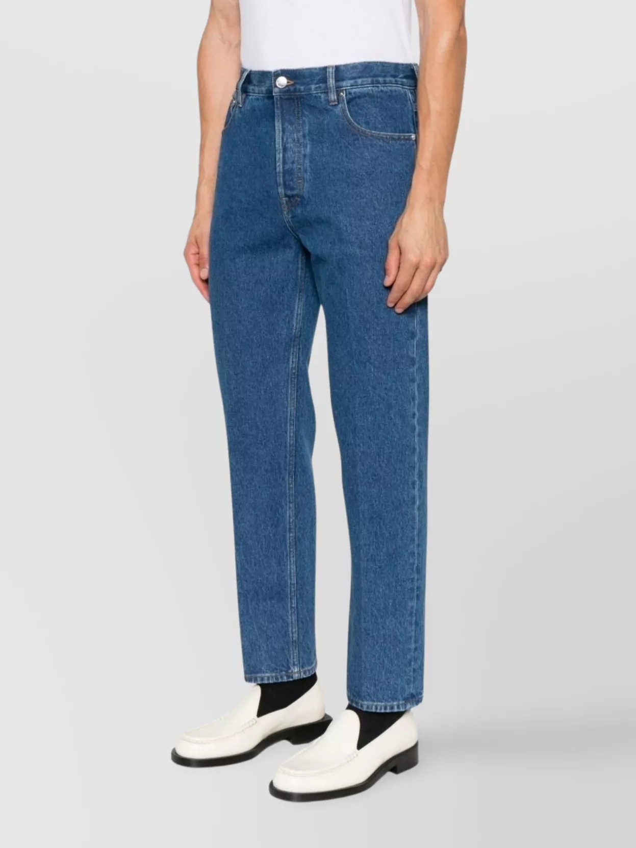 Gucci Slim Fit Denim Cotton Jeans