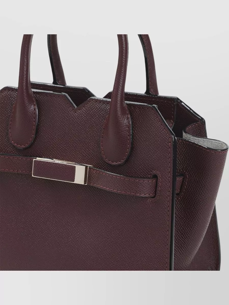Valextra Micro Calf Leather Mini Bag