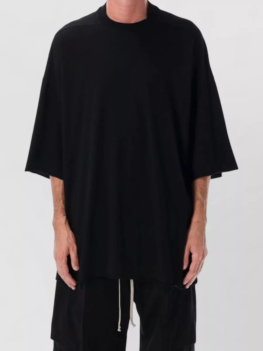 Rick Owens Drkshdw oversized cotton short-sleeve t-shirt