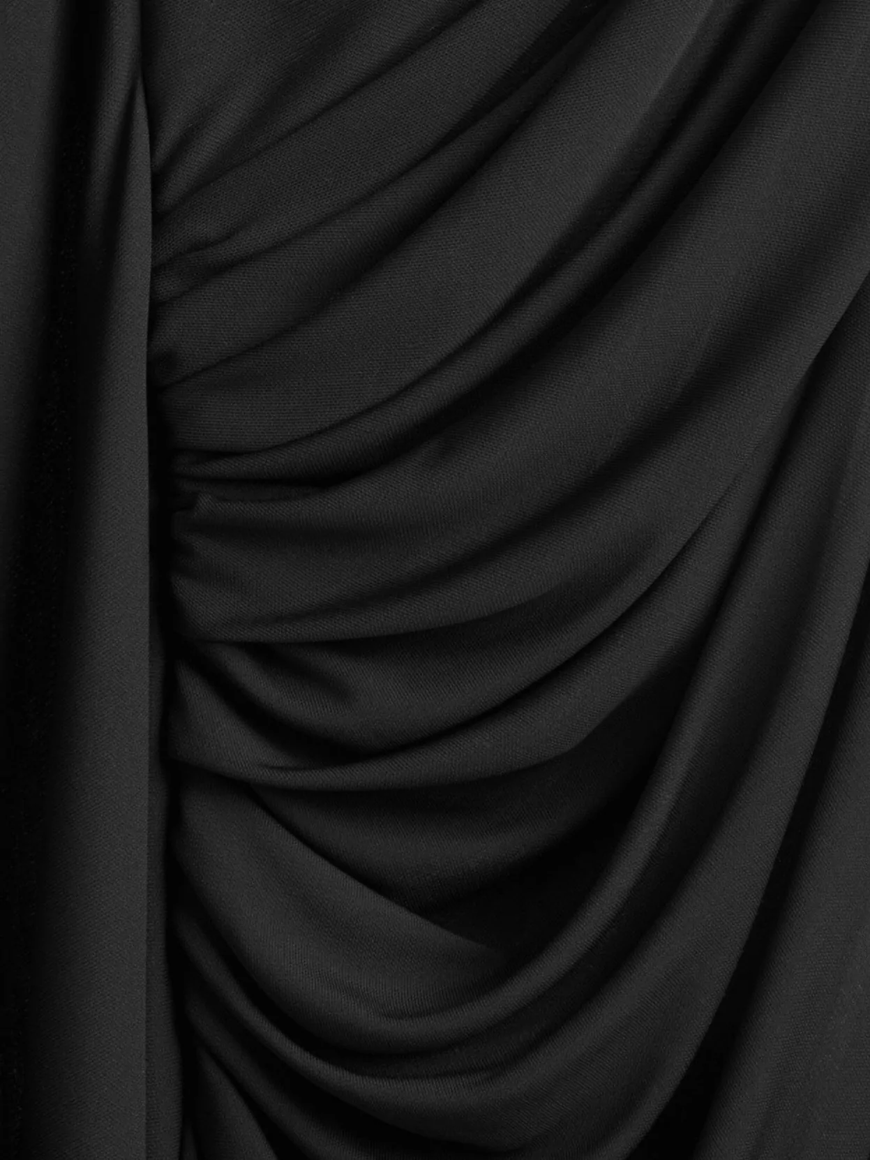 Shop Bottega Veneta Draped One Shoulder Dress