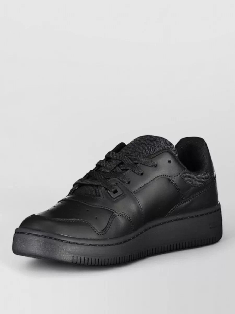 Tommy Hilfiger Leather Lace-Up Sneakers