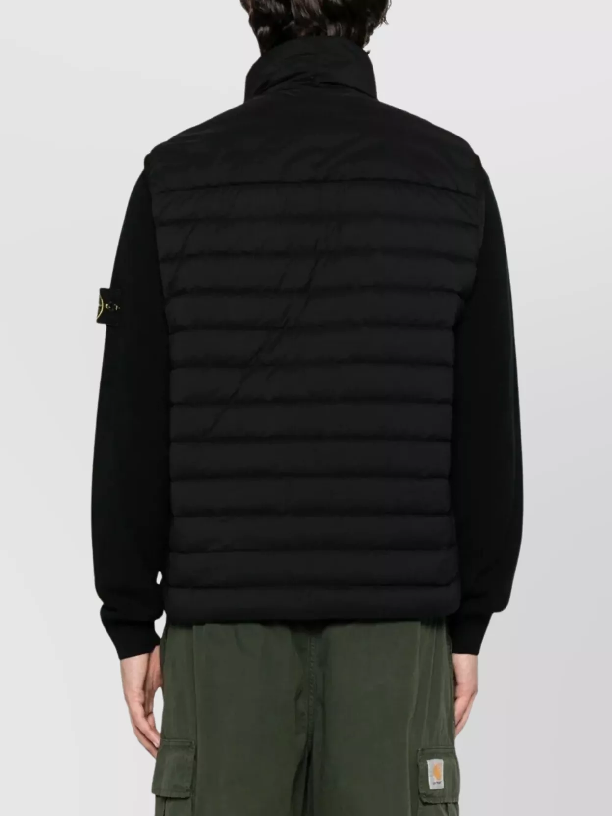 Stone Island High Neck Sleeveless Padded Vest