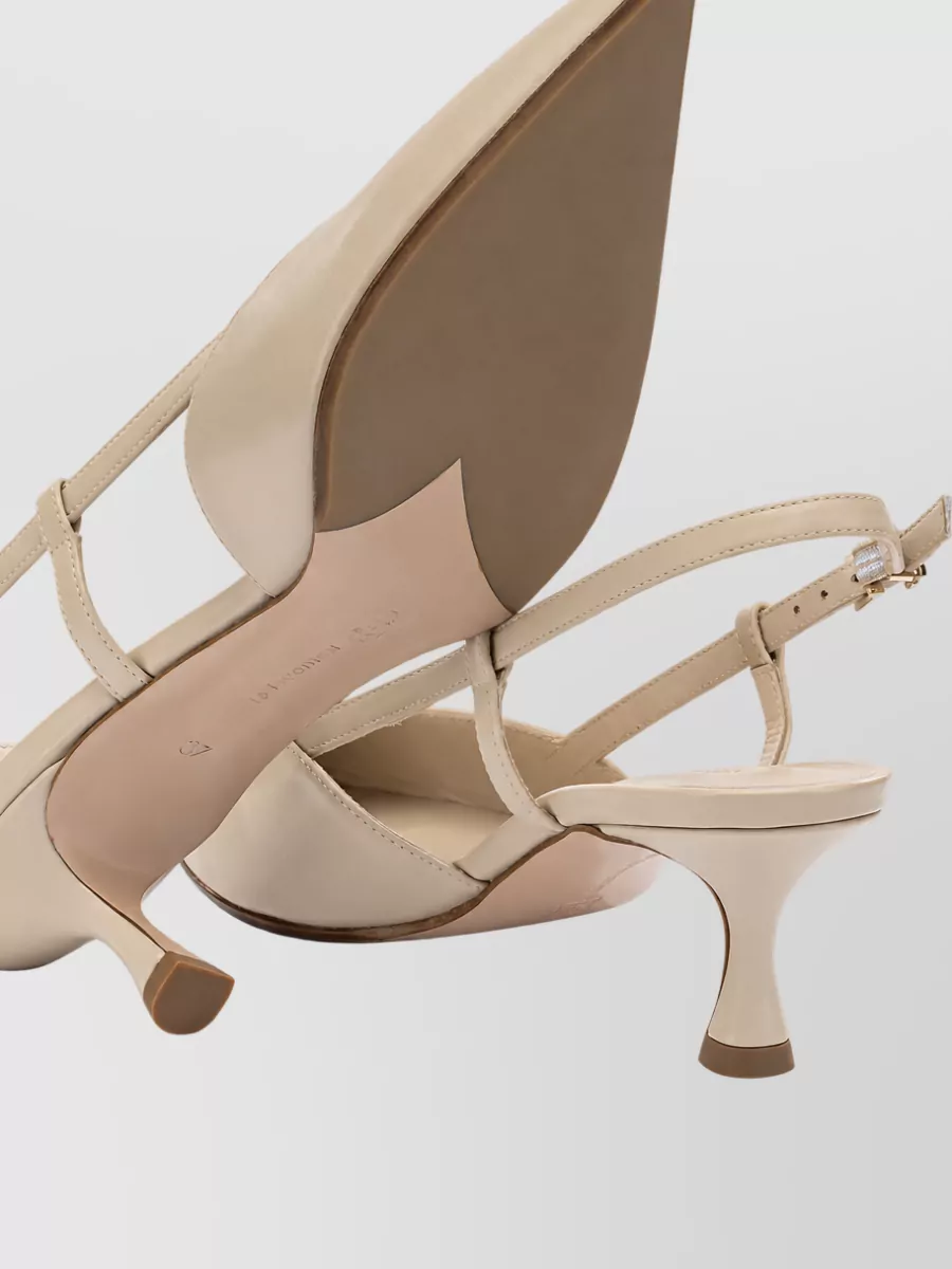Sergio Levantesi Leather Slingback Pumps