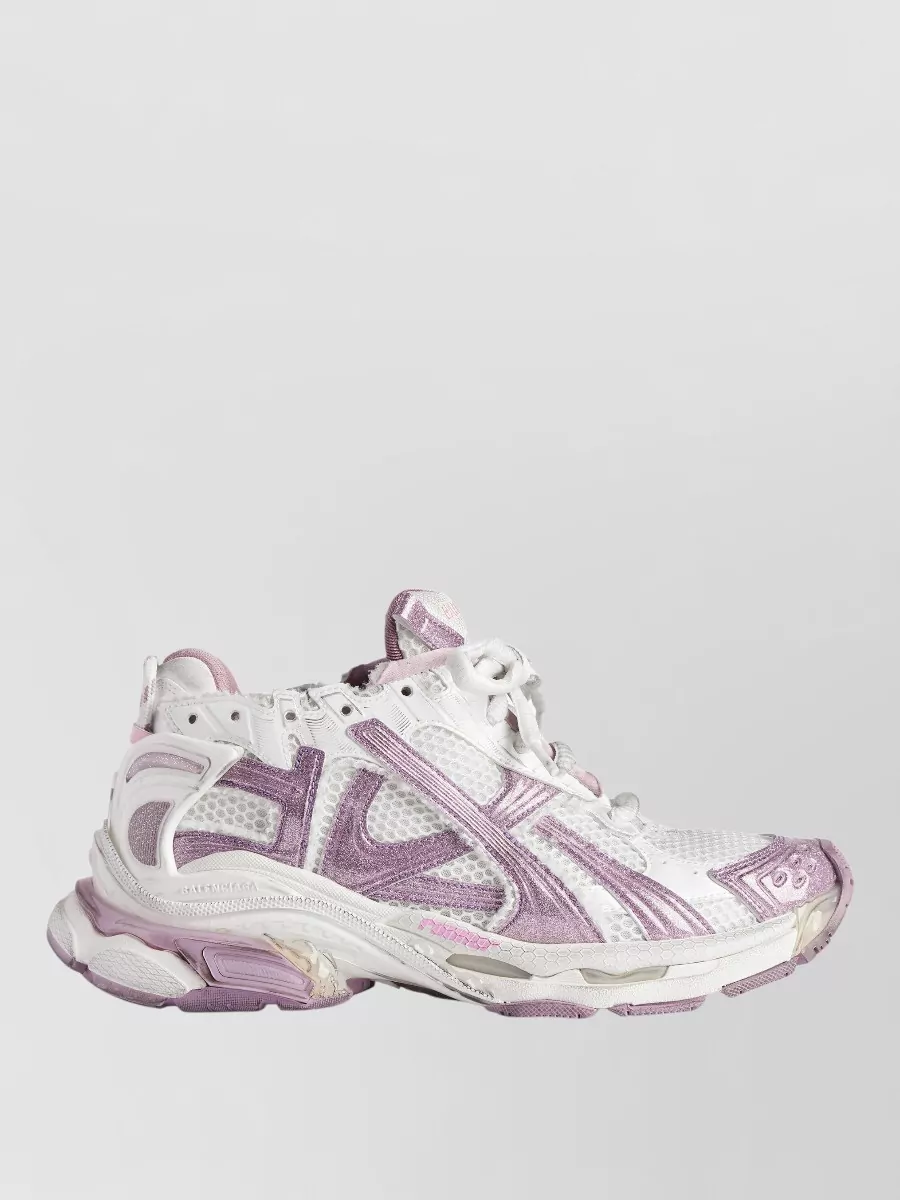 Balenciaga Glitter Low-Top Sneakers