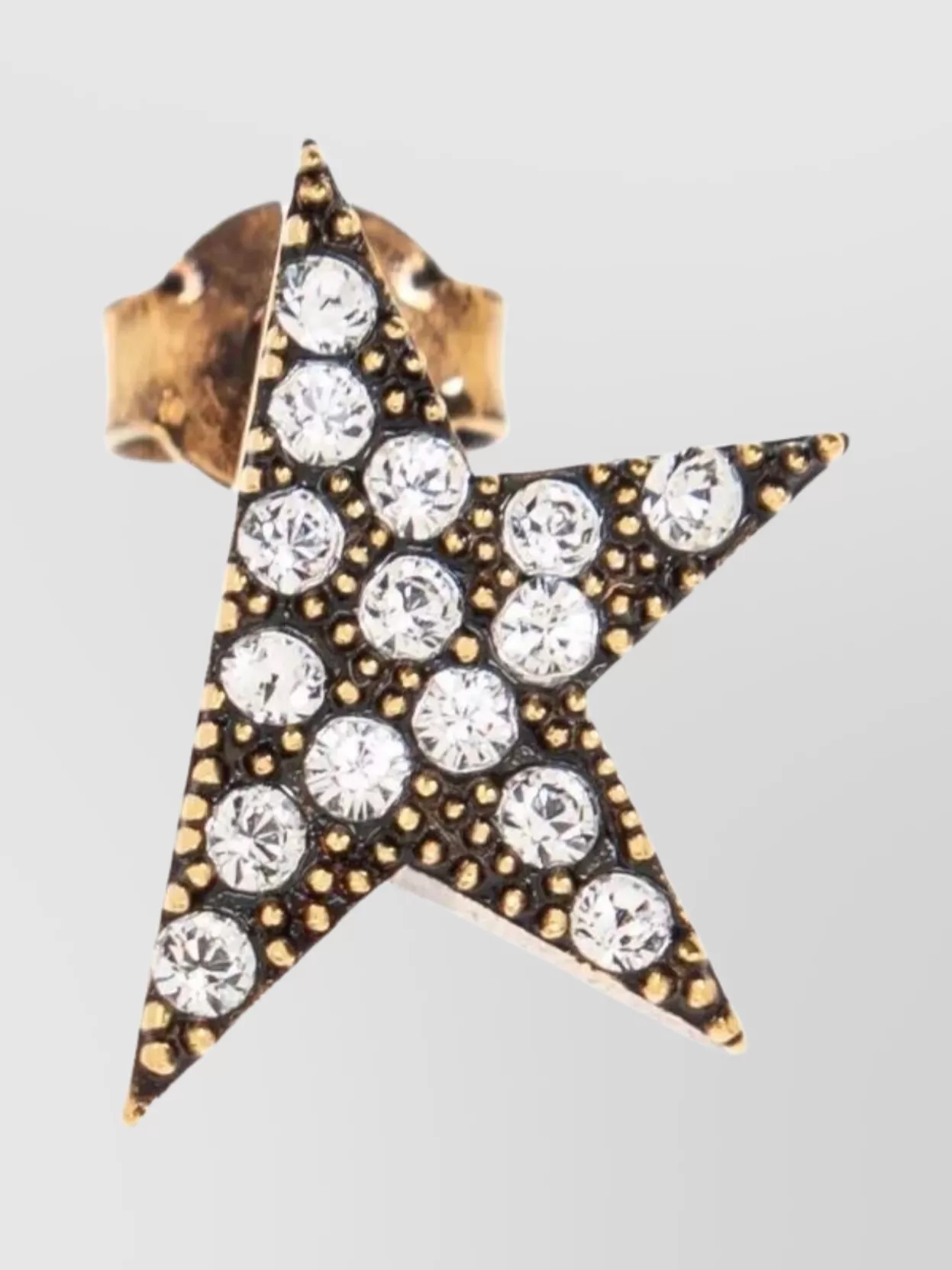 Golden Goose Golden Star-shaped Embellished Earrings