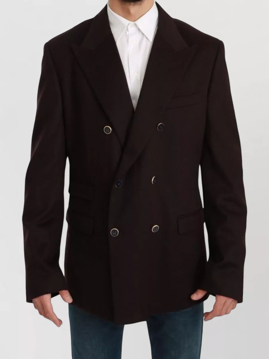 Dolce&Gabbana cashmere double-breasted blazer
