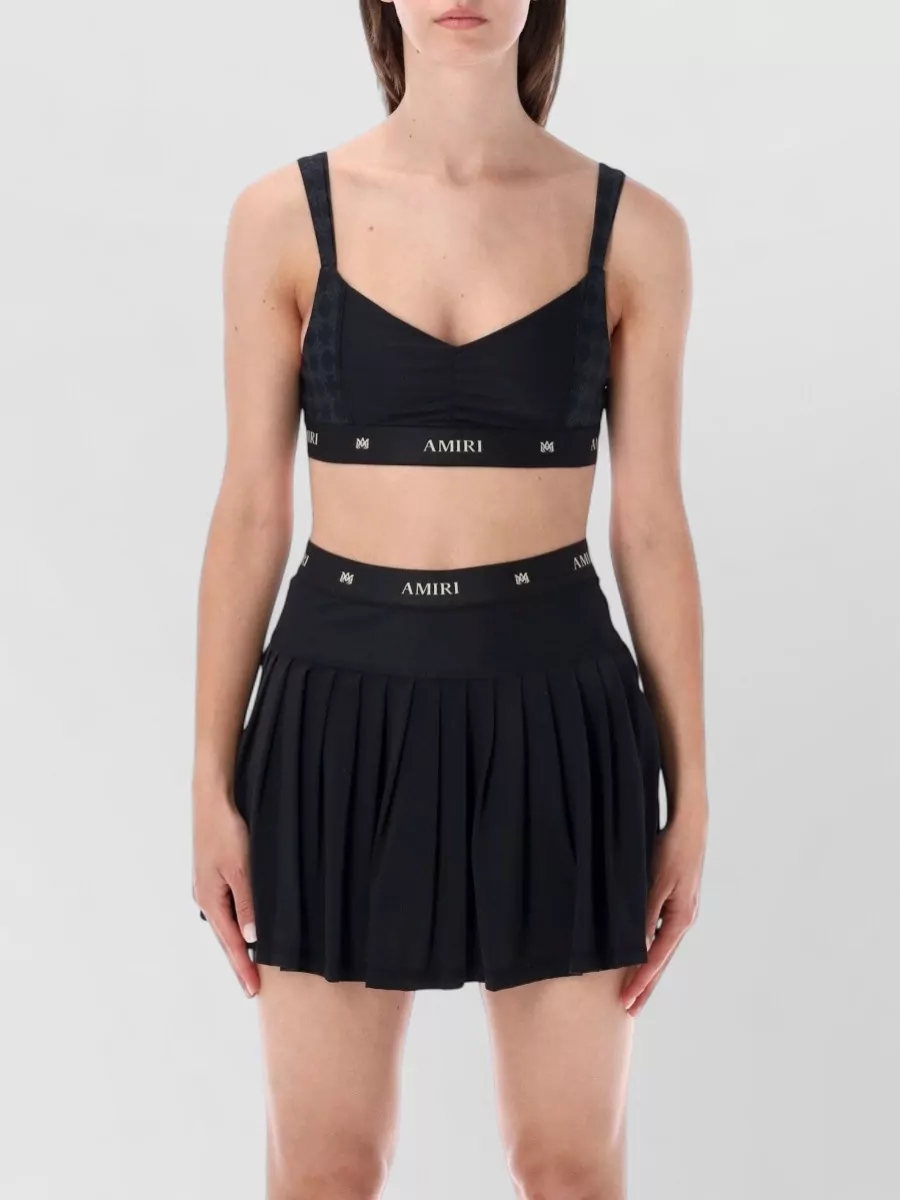 Amiri Logo-Trim Sports Bra