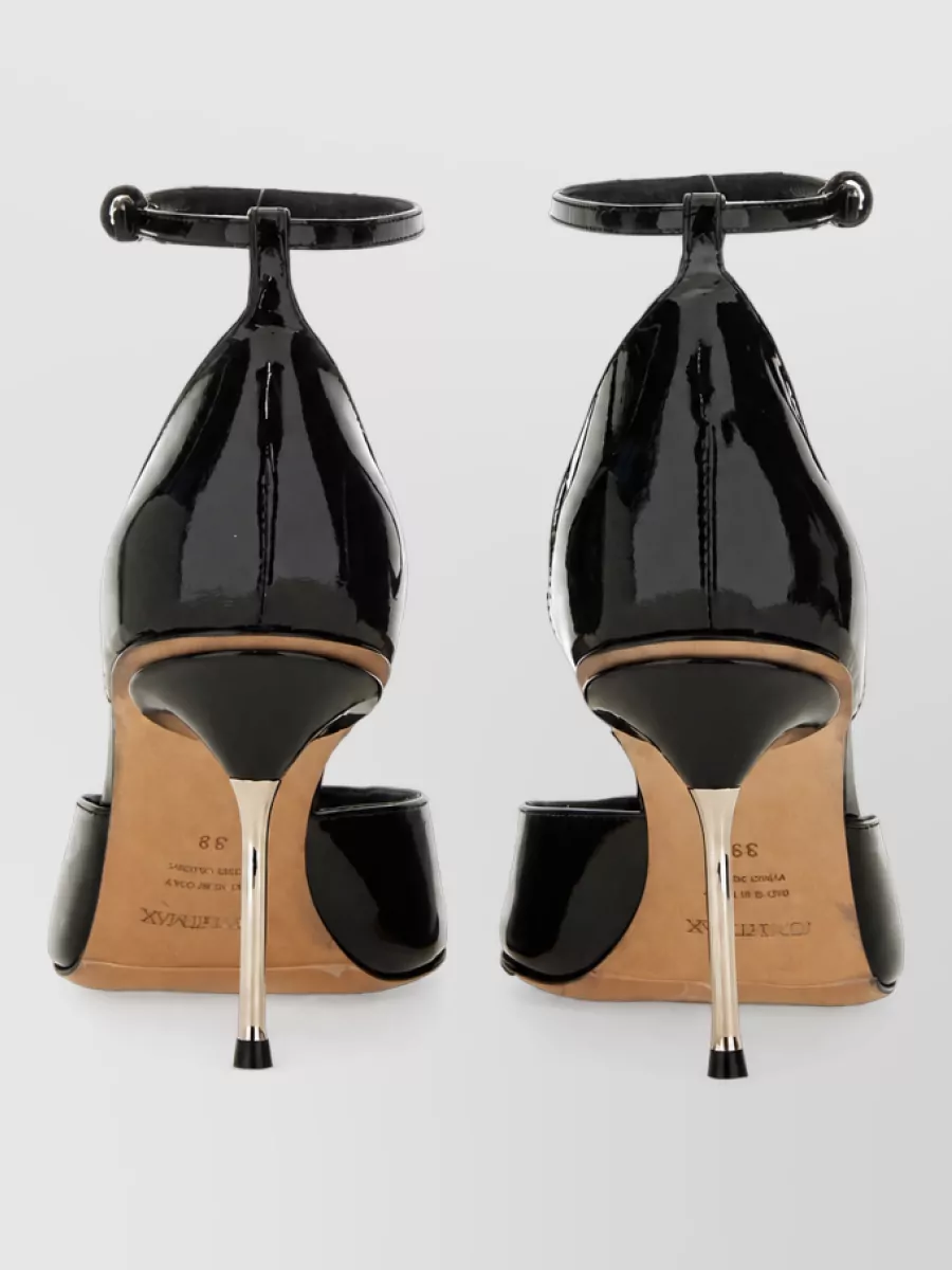 Sportmax Leather Mary Jane Pumps
