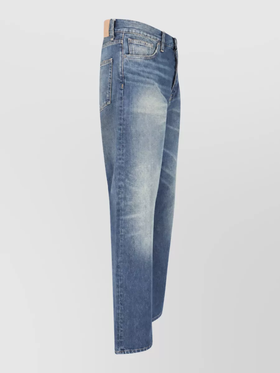 Sunflower Denim Loose-Fit Straight-Leg Jeans