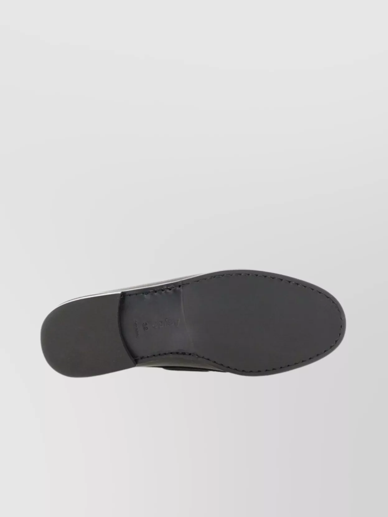 Aeyde "harris" Moc Toe Loafers With Eyelet Detailing