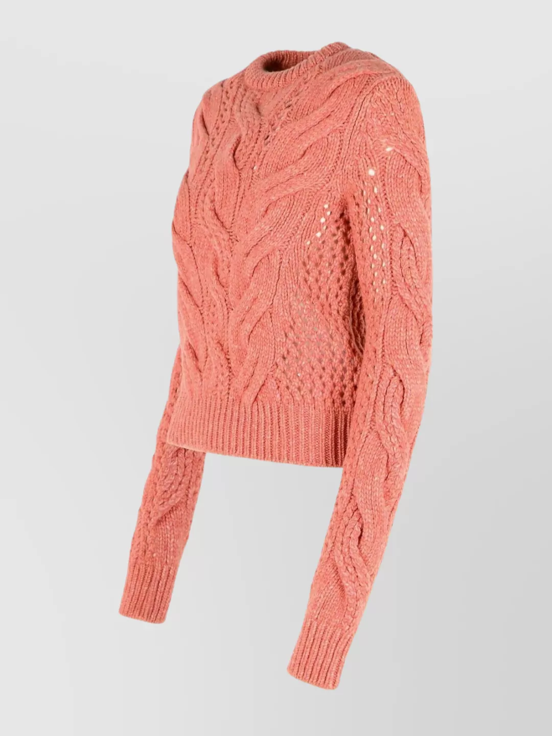Sportmax Knit Crewneck Sweater Braided Design