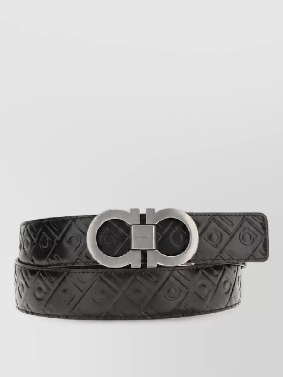 Ferragamo leather reversible belt