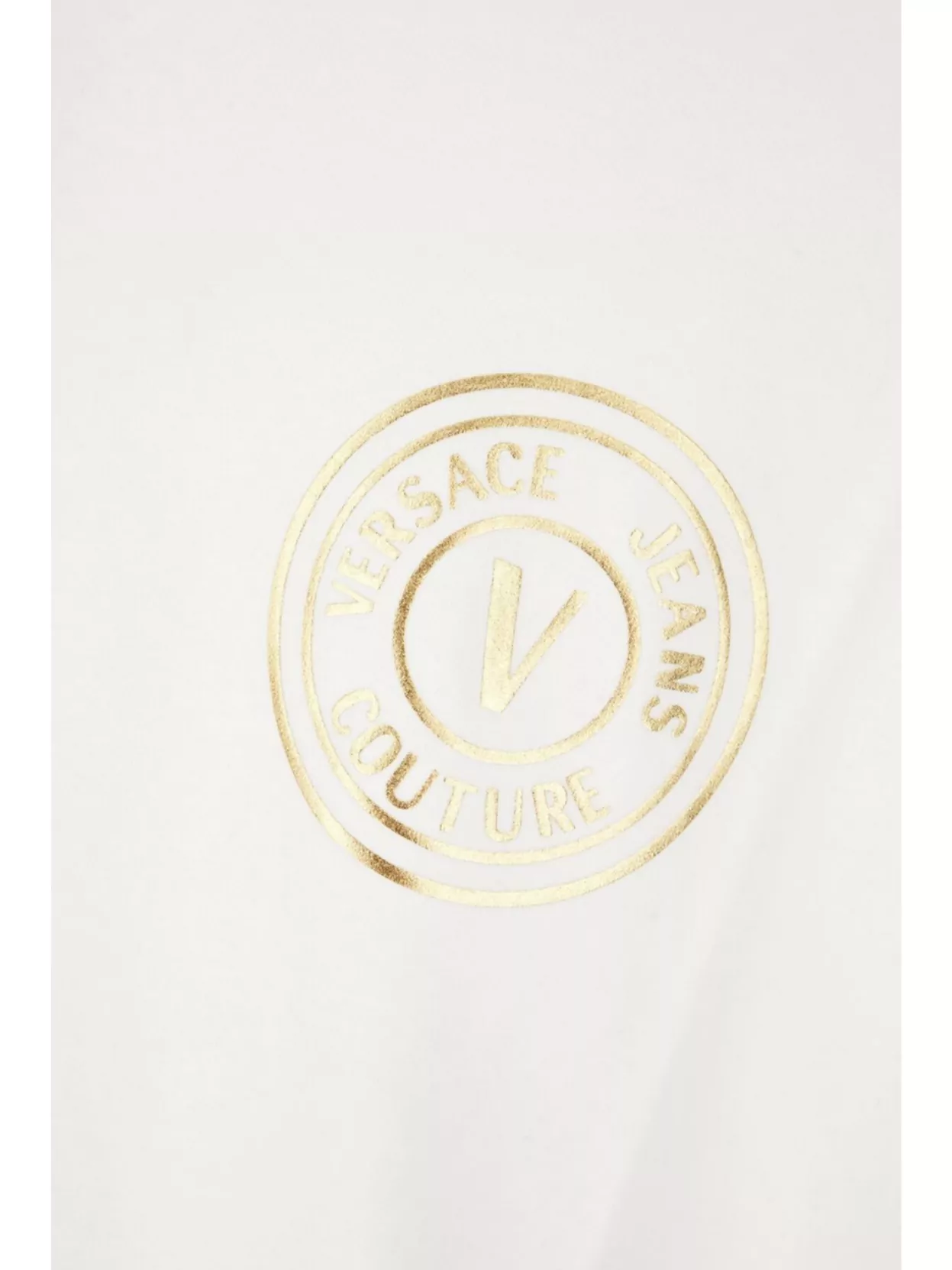 Versace Jeans Cotton Crew Neck T-Shirt