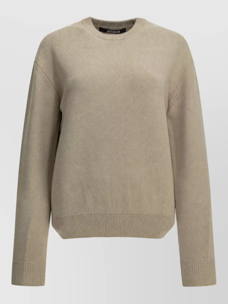 Jacquemus Wool Crew-Neck Sweater