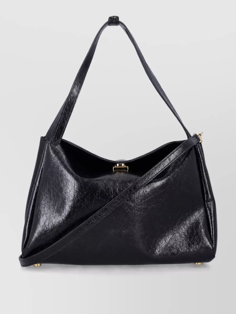 Themoiré na shoulder bag