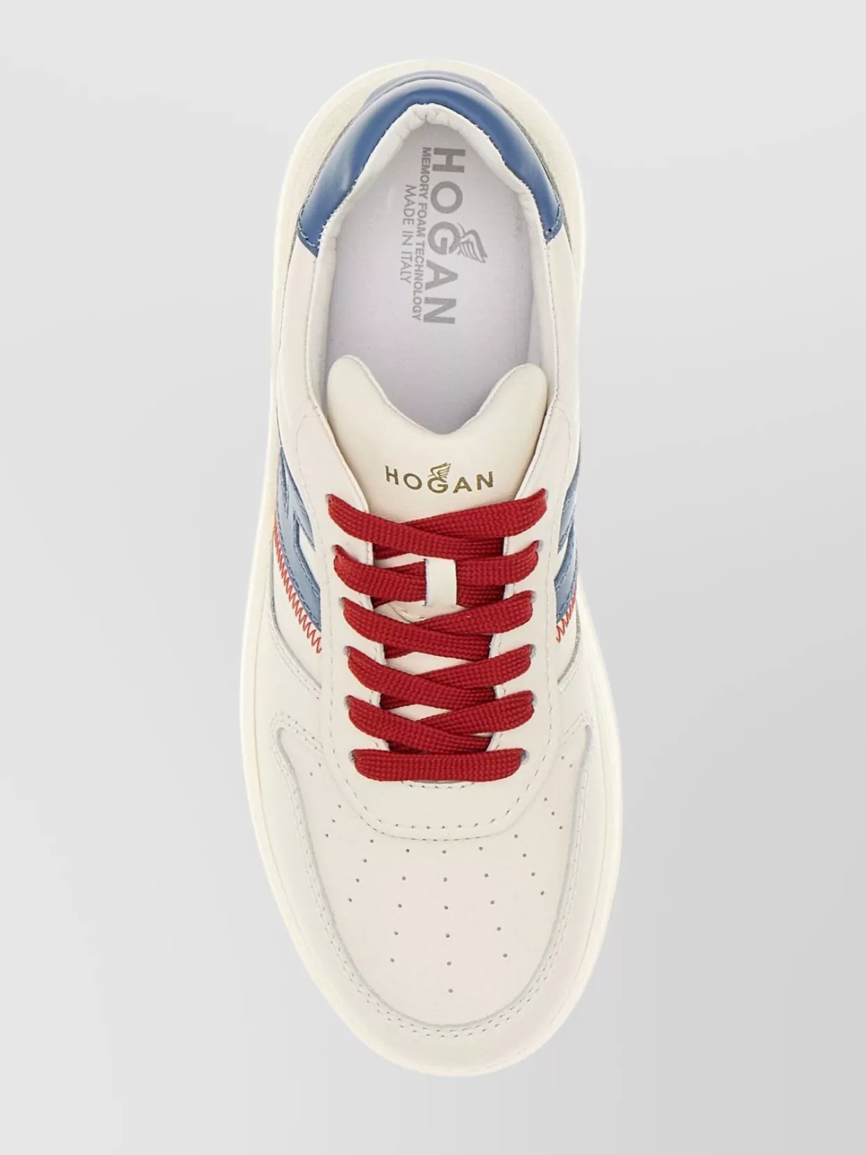 Hogan Multicolor Suede And Leather Sneakers H630