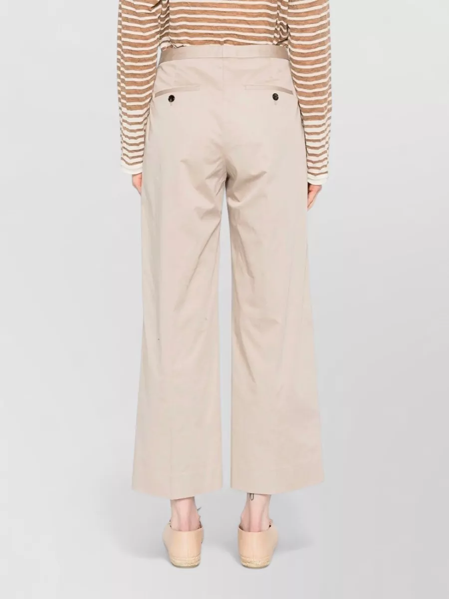 Cellar Door Wide-Leg Trousers