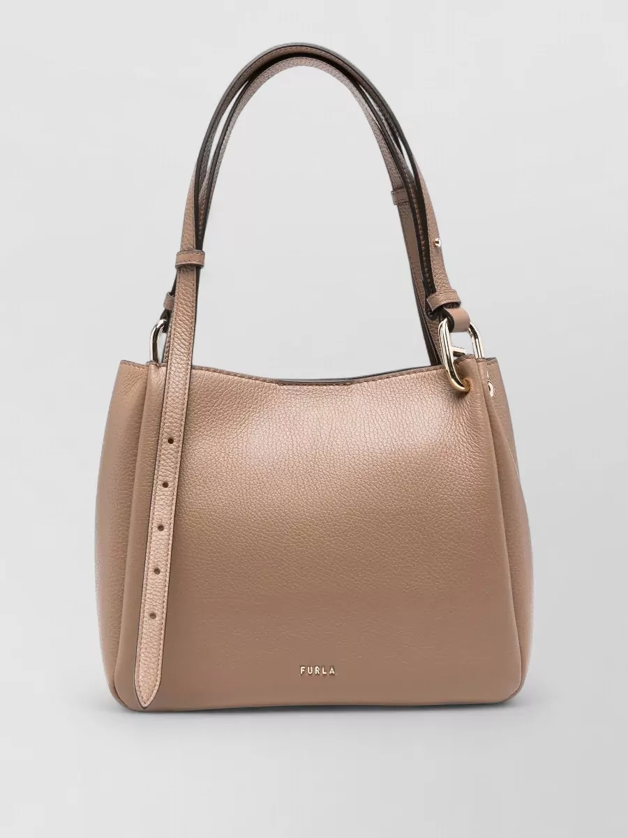 Furla Na calf leather shoulder bag