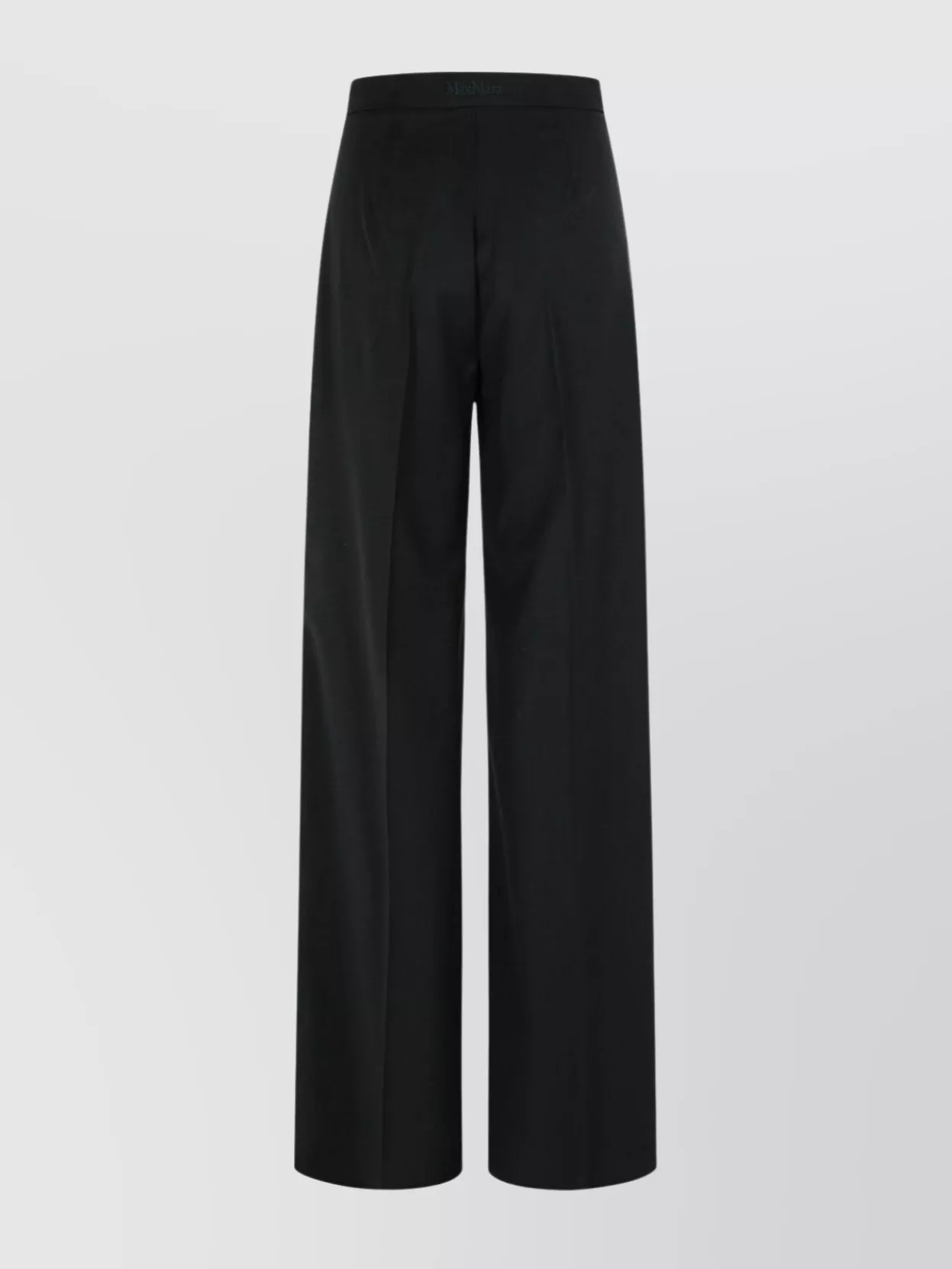 Max Mara 'Straight Wool Pants Pockets'