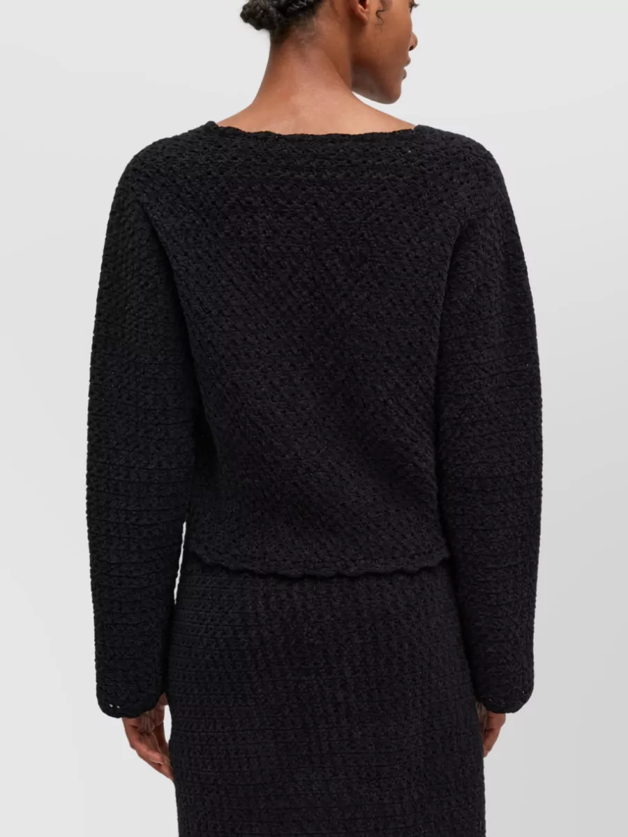 Ganni Chenille Cardigan