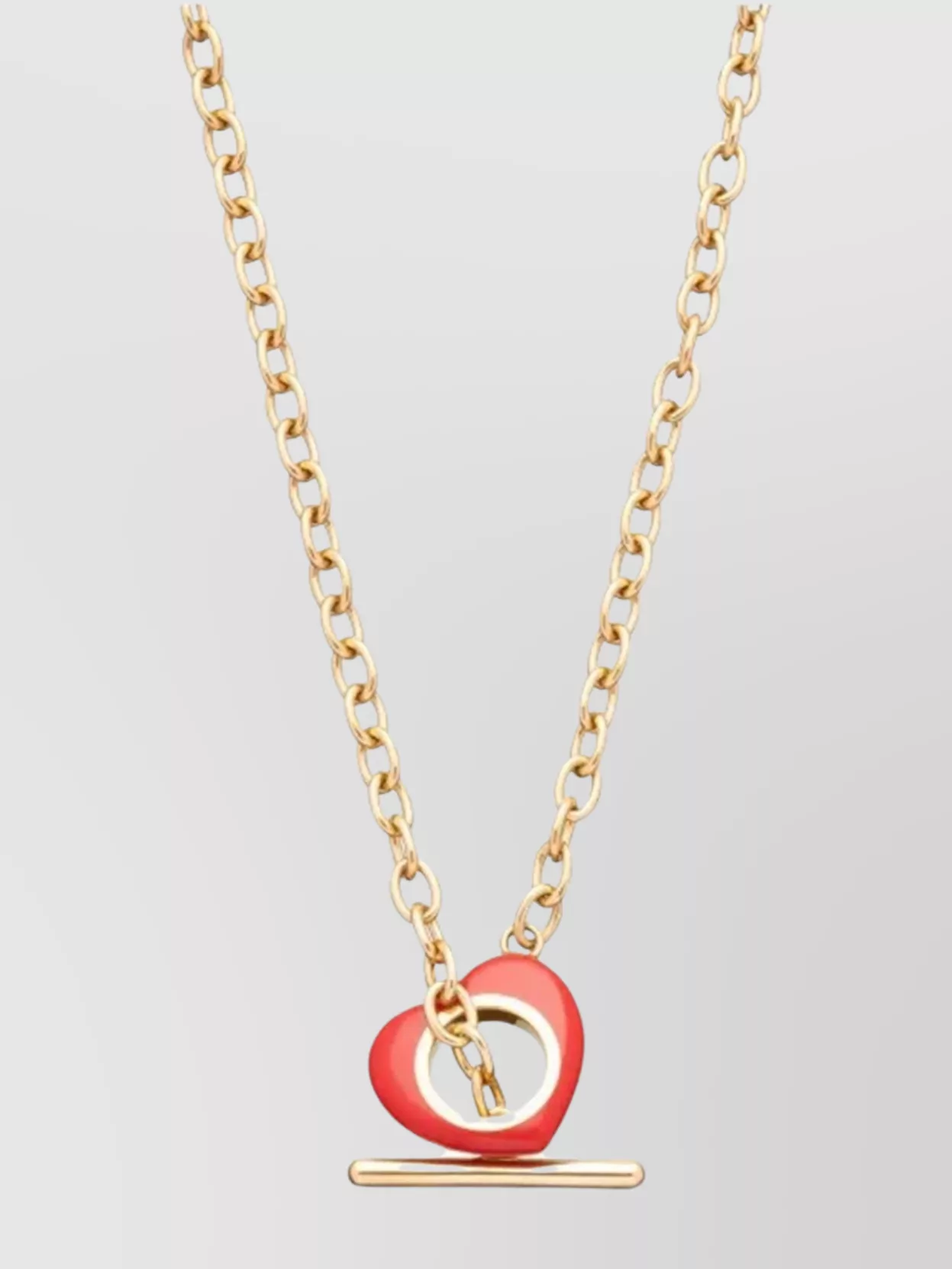 Shop Apc Heart Resin Link Necklace