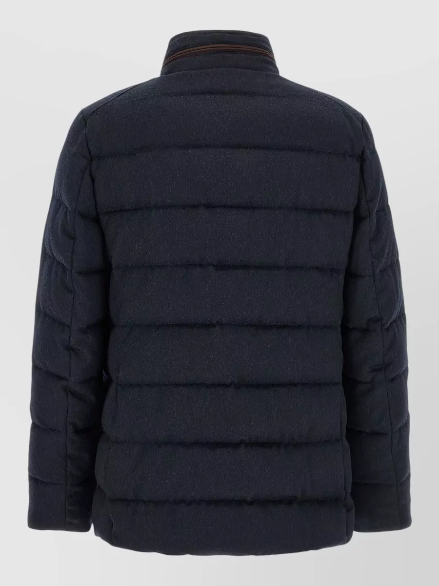 Moorer Nolde Ls9 Down Jacket High Collar In Multi
