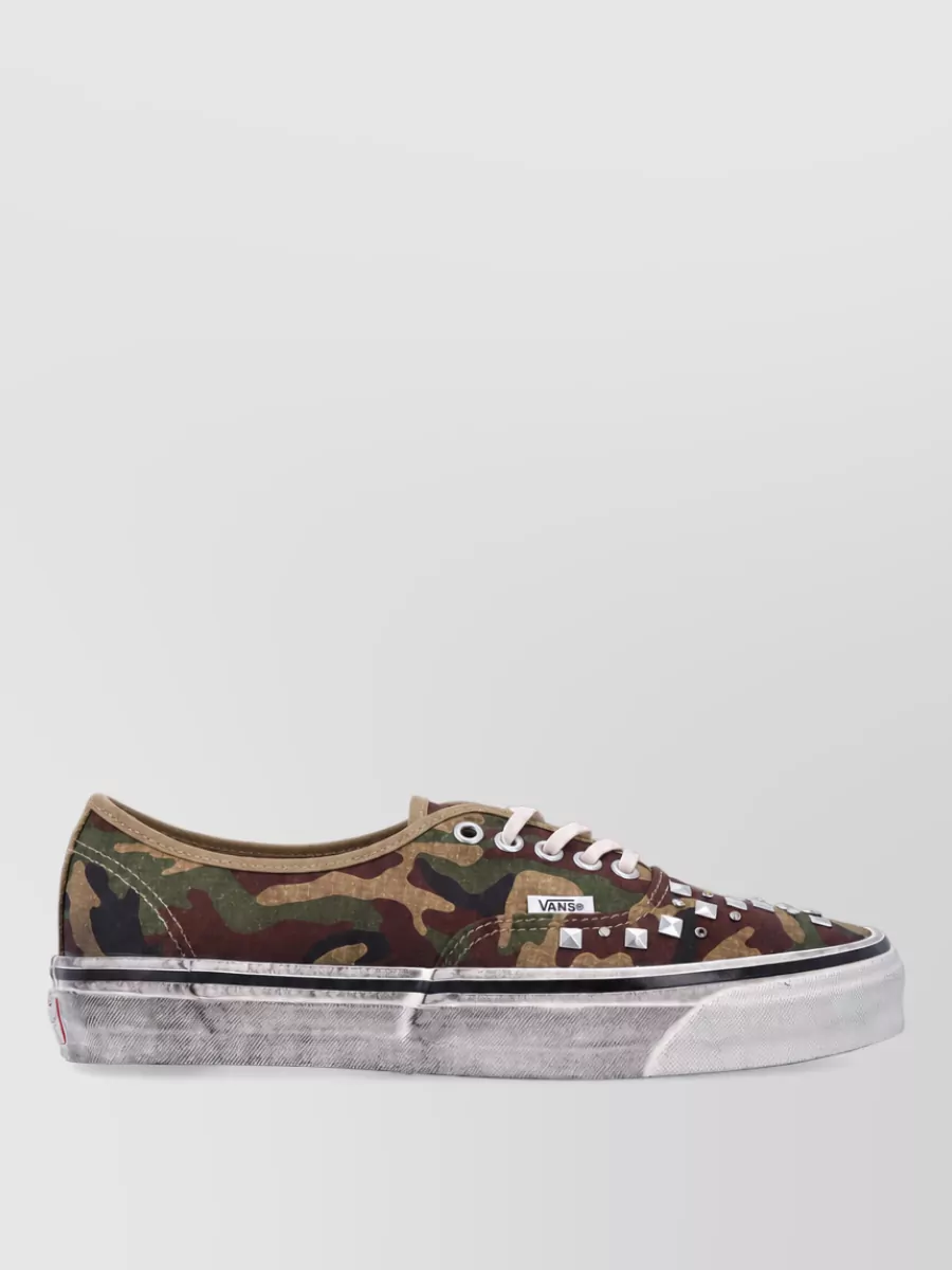 Vans Crystal-Embellished Lace-Up Sneakers