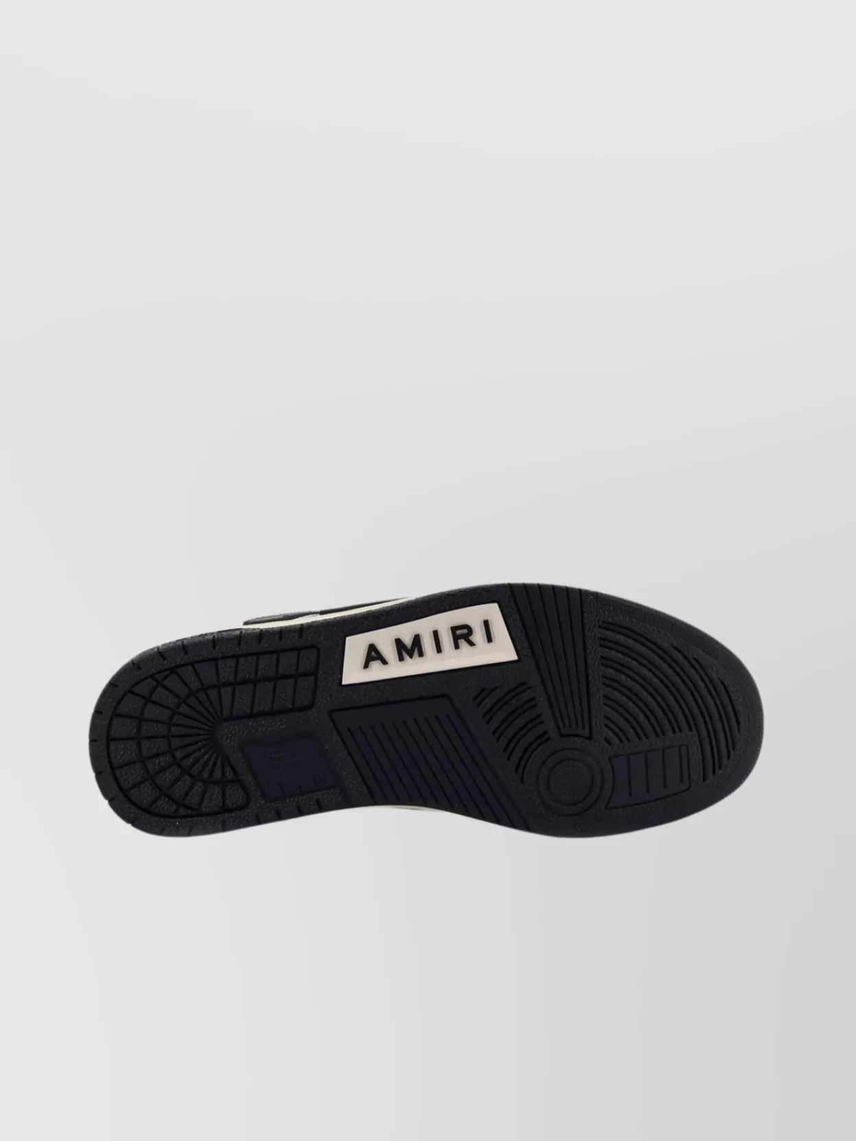 Amiri Low Top Leather Sneakers With Contrast Panels