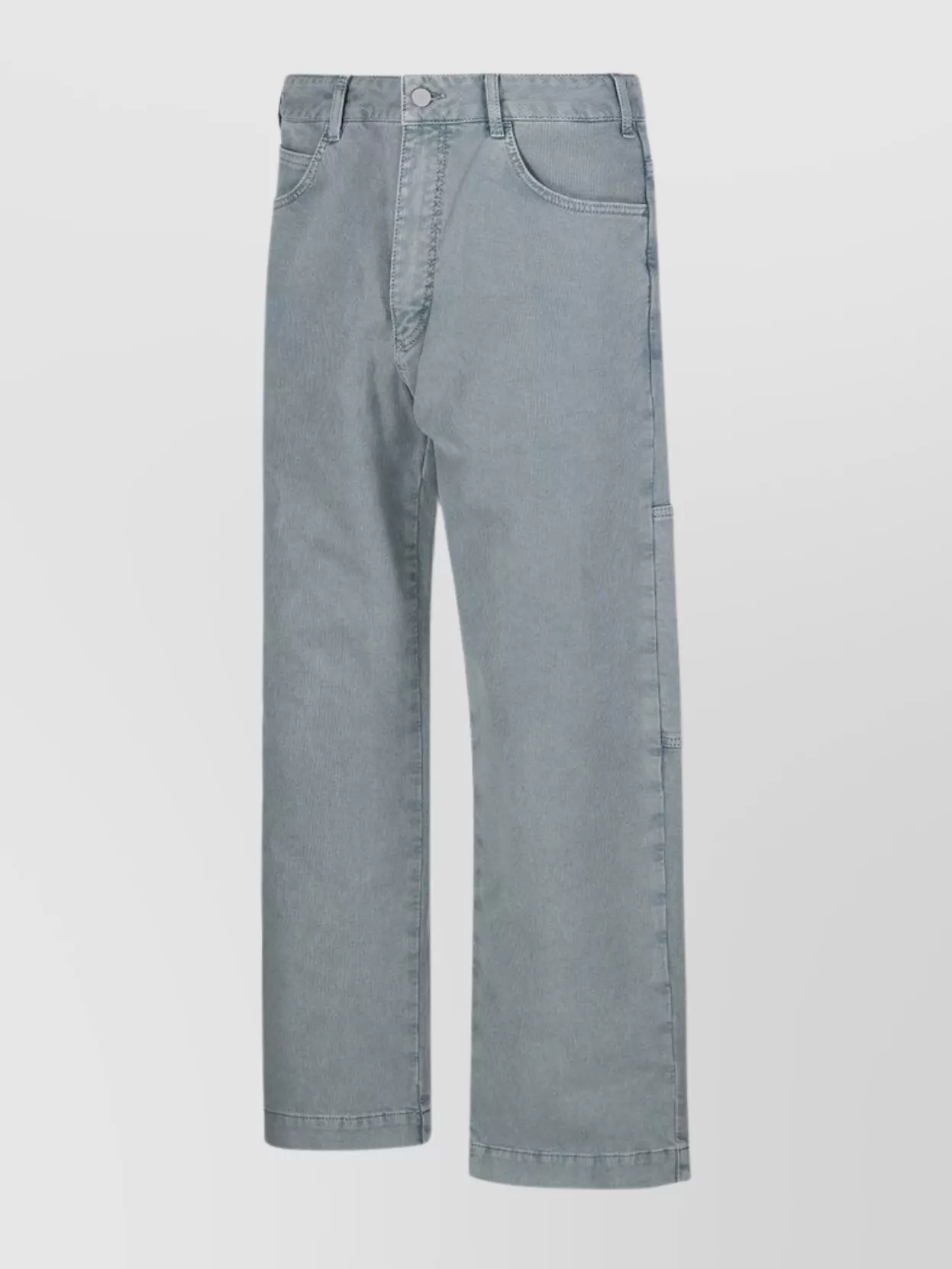 Emporio Armani Wide Leg Denim Trousers
