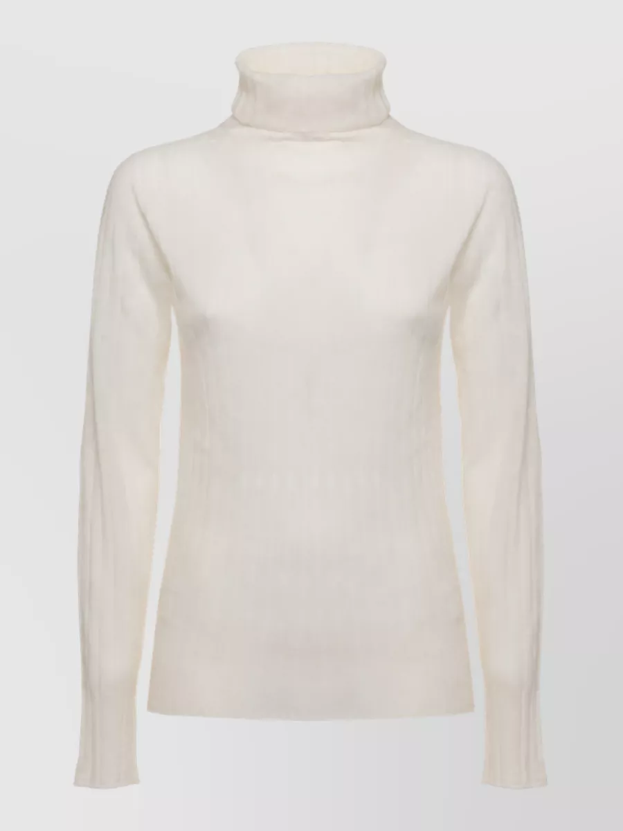 Peserico ribbed wool cashmere sweater