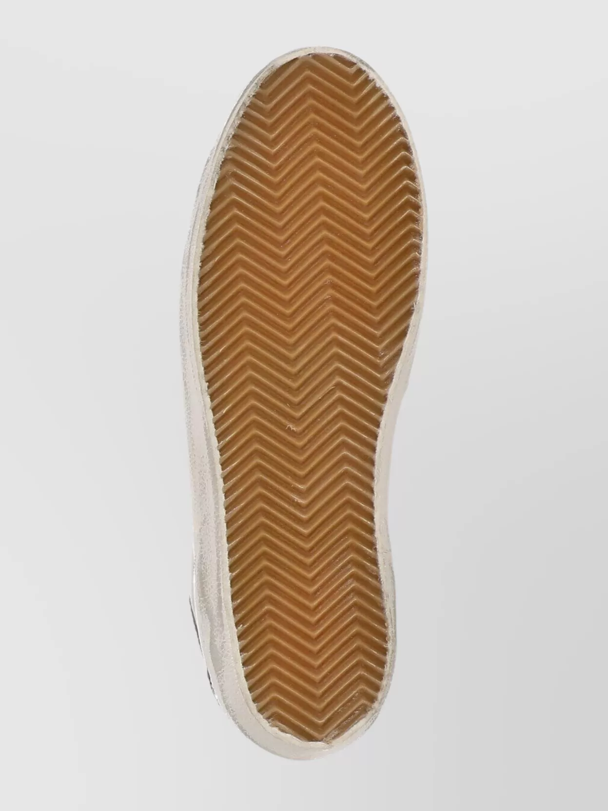 Golden Goose Round Toe Leather Sneakers With Star Detail