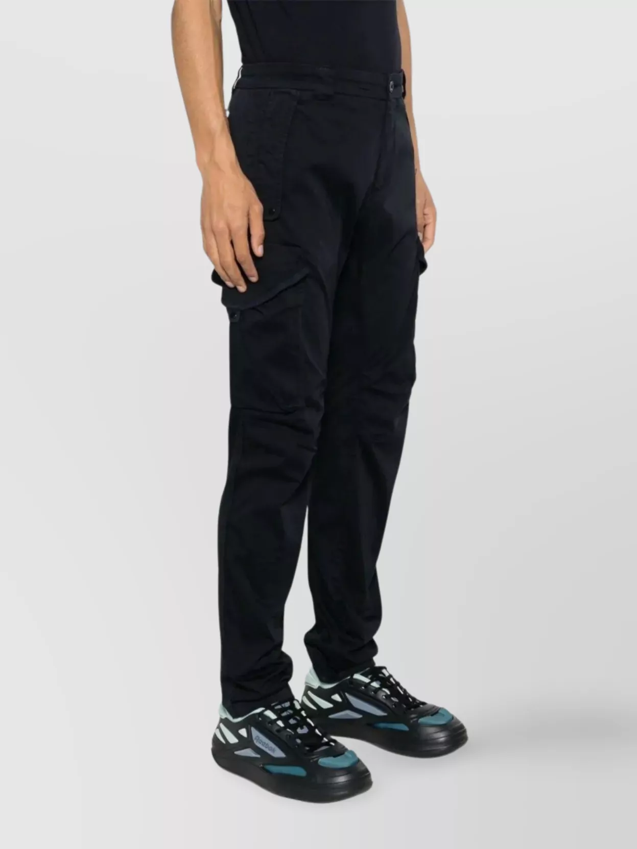 C.p. Company Stretch Sateen Lens Cargo Pants
