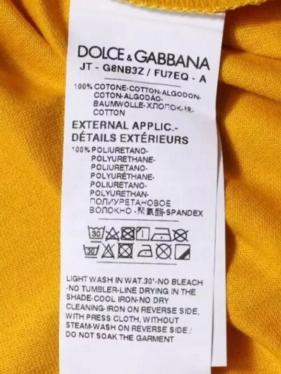 Dolce&Gabbana Logo Crew Neck Short-Sleeve T-Shirt