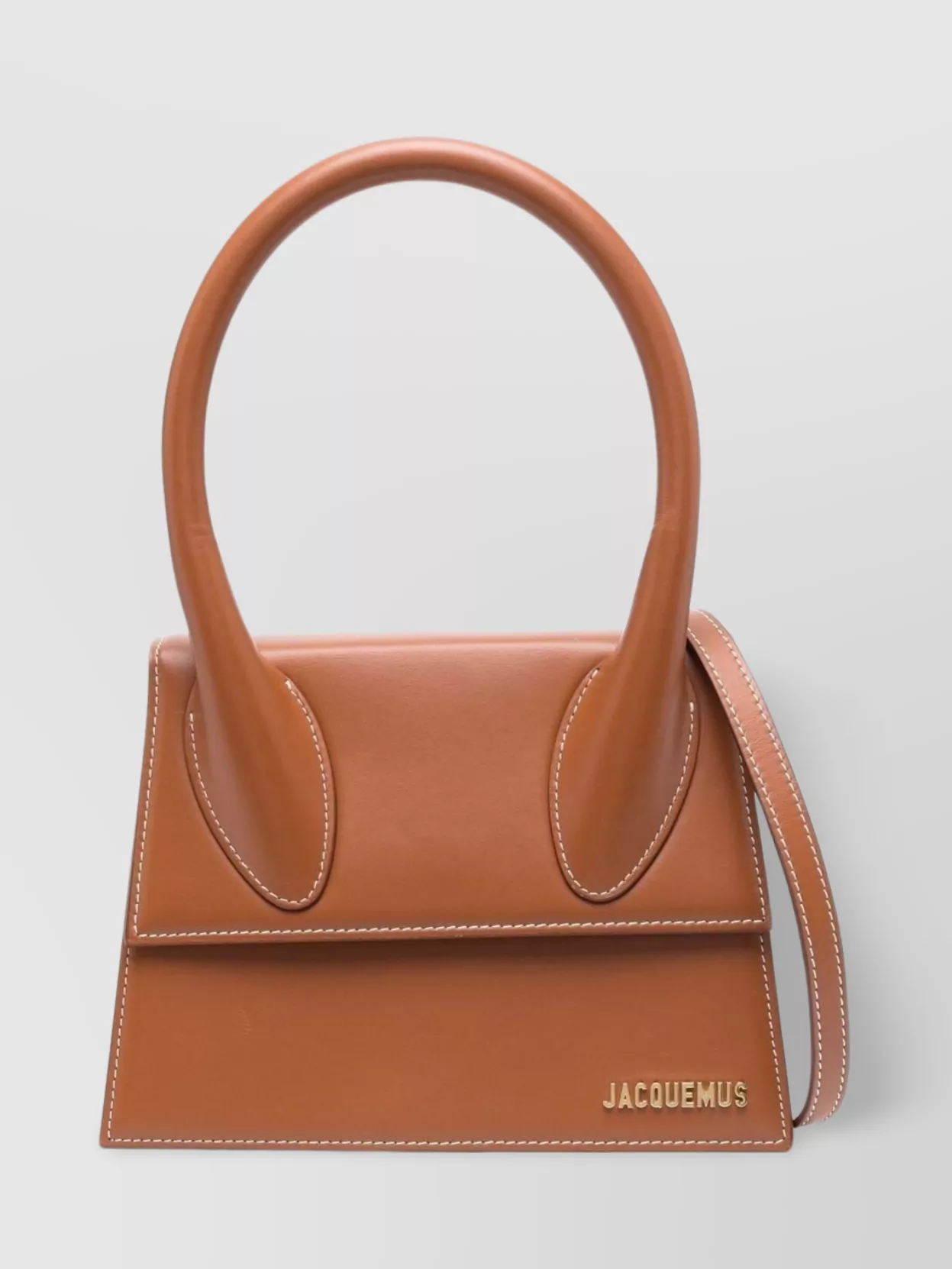 Shop Jacquemus Le Chiquito Structured Rectangular Leather Shoulder Bag