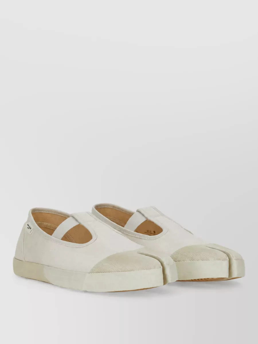 Maison Margiela cotton slip-on sneakers