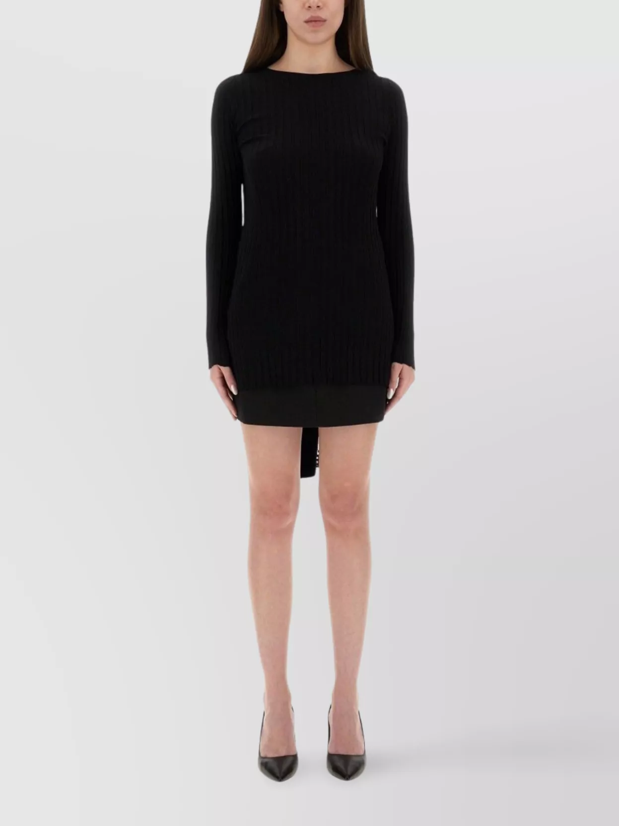 Moschino slim-fit knitted dress