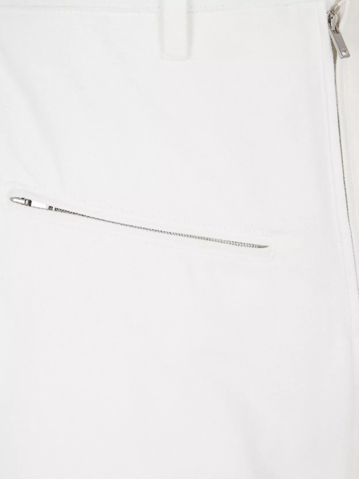 Jil Sander Looped Zip Pocket Skirt