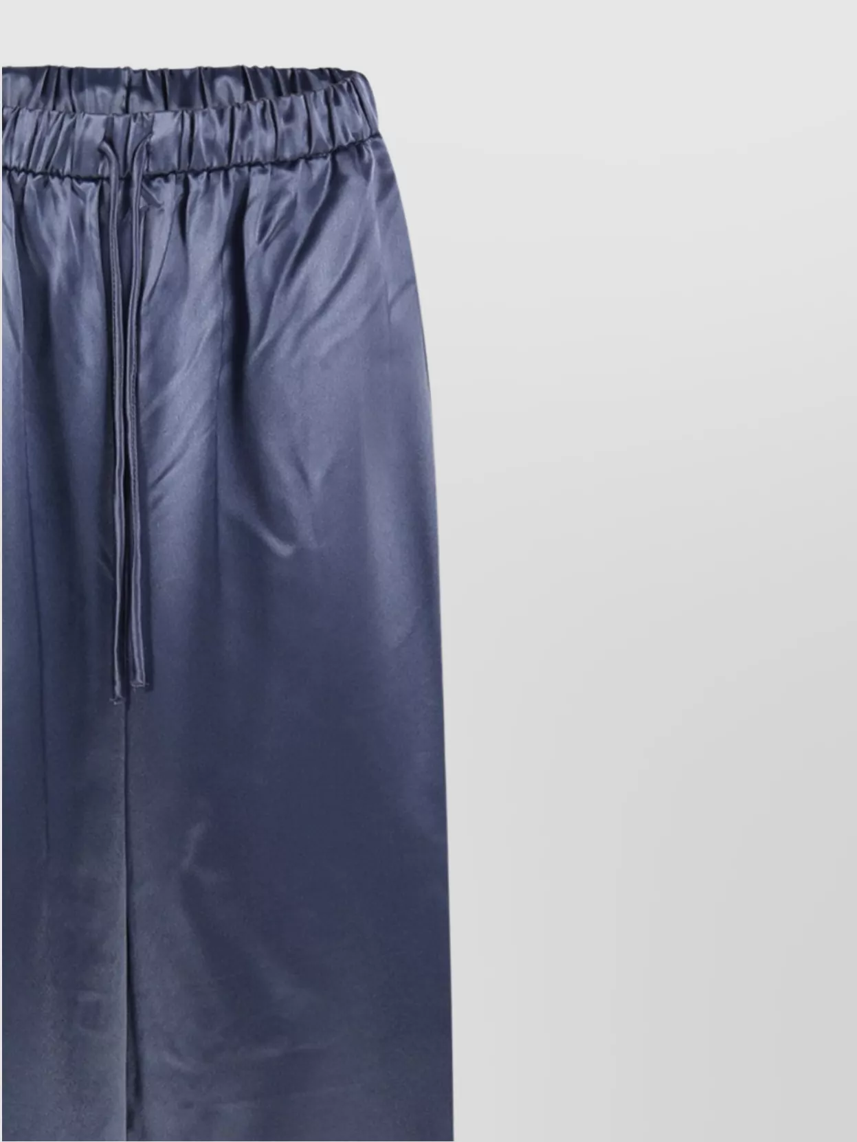 By Malene Birger Elastic Waistband Wide Leg Trousers