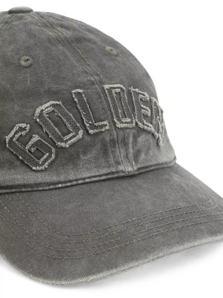 Golden Goose Cotton Logo Baseball Cap