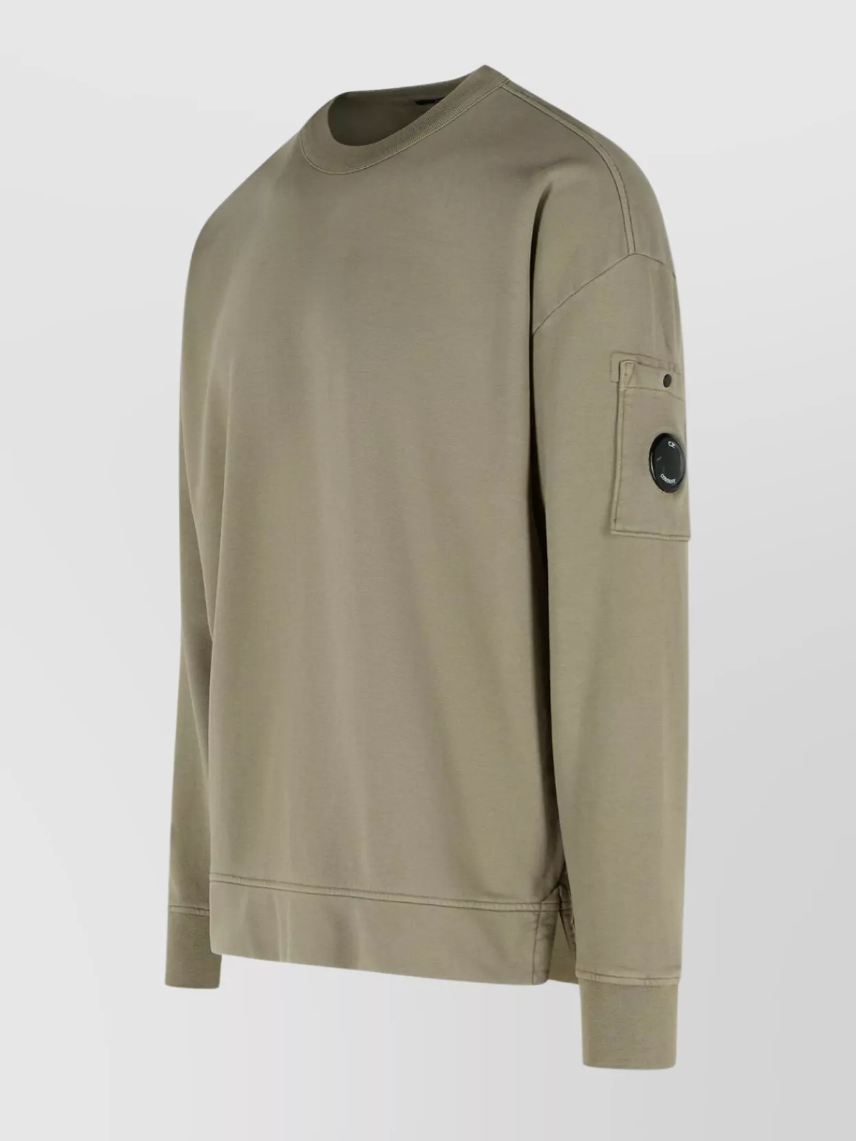 C.p. Company Cotton Sweatshirt Arm Pocket