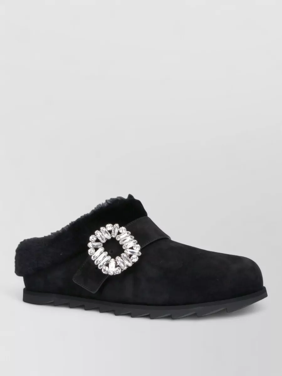Roger Vivier leather mules
