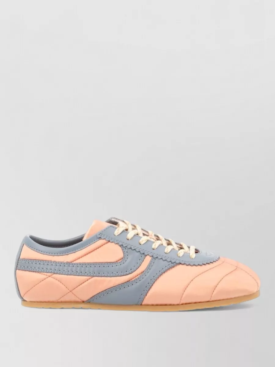 Dries Van Noten Satin Low-Top Sneakers