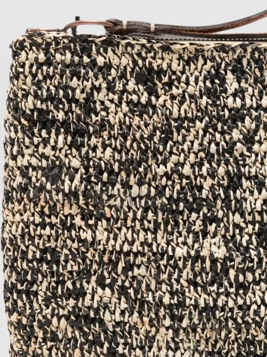 Ibeliv Raffia Mini Clutch Bag