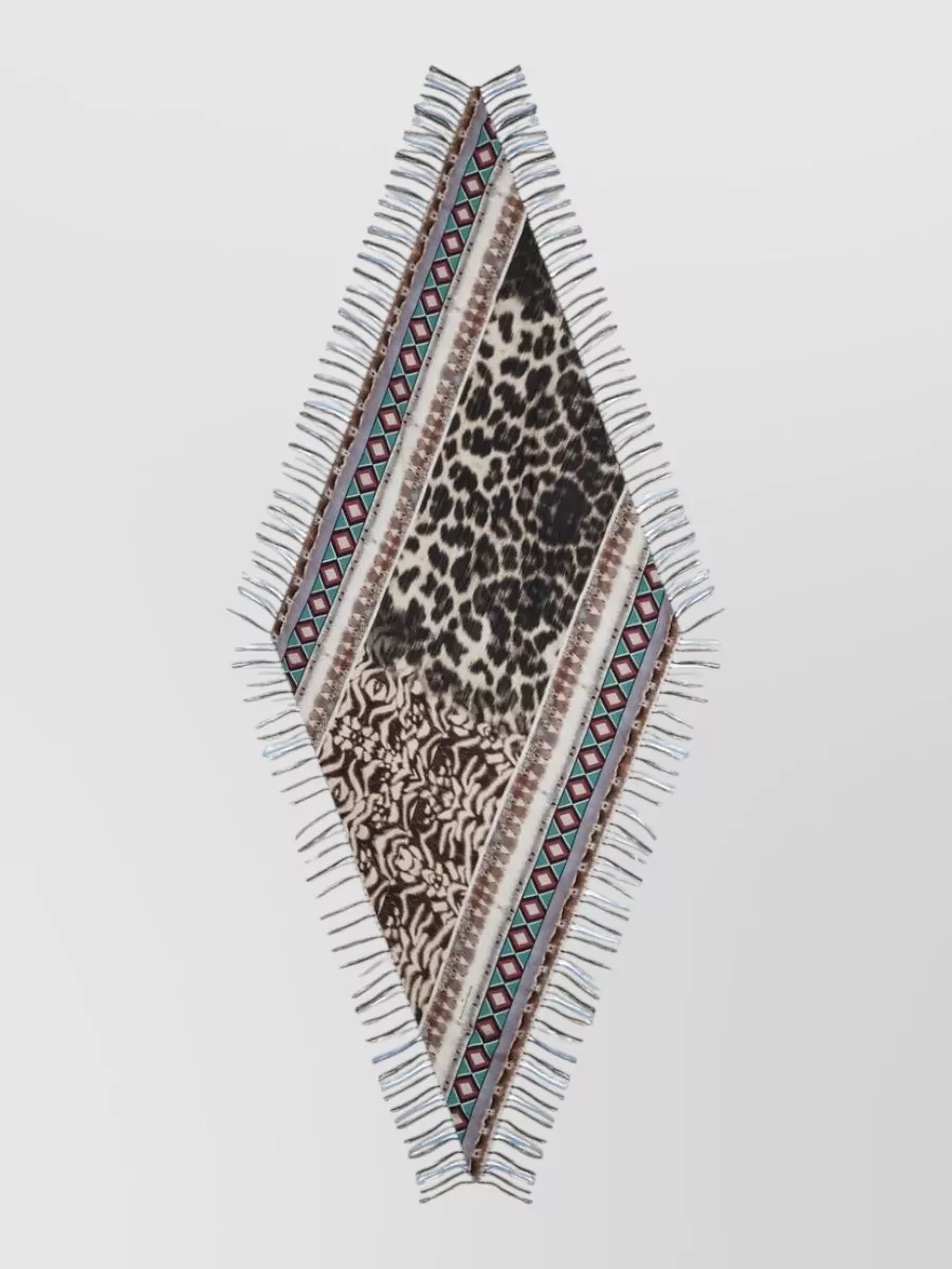 Pierre Louise Mascia Printed Silk Scarf