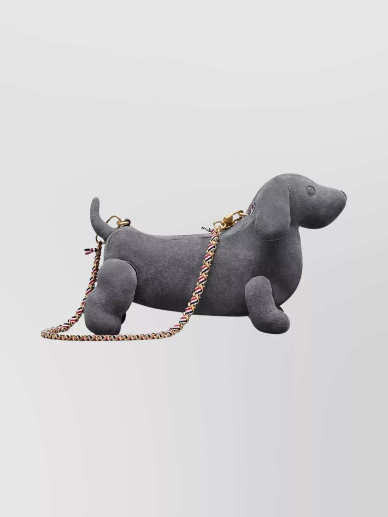 Thom Browne Dachshund Shape Shoulder Bag With Chain Strap