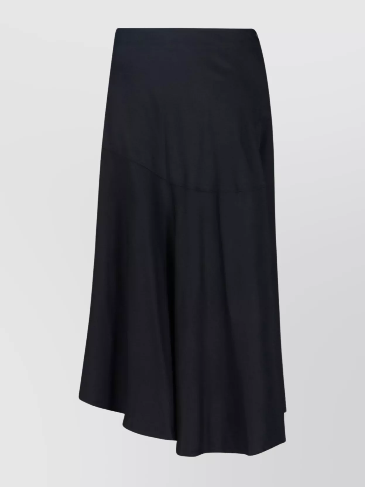 Our Legacy Asymmetric Midi Skirt Lace-up Detail