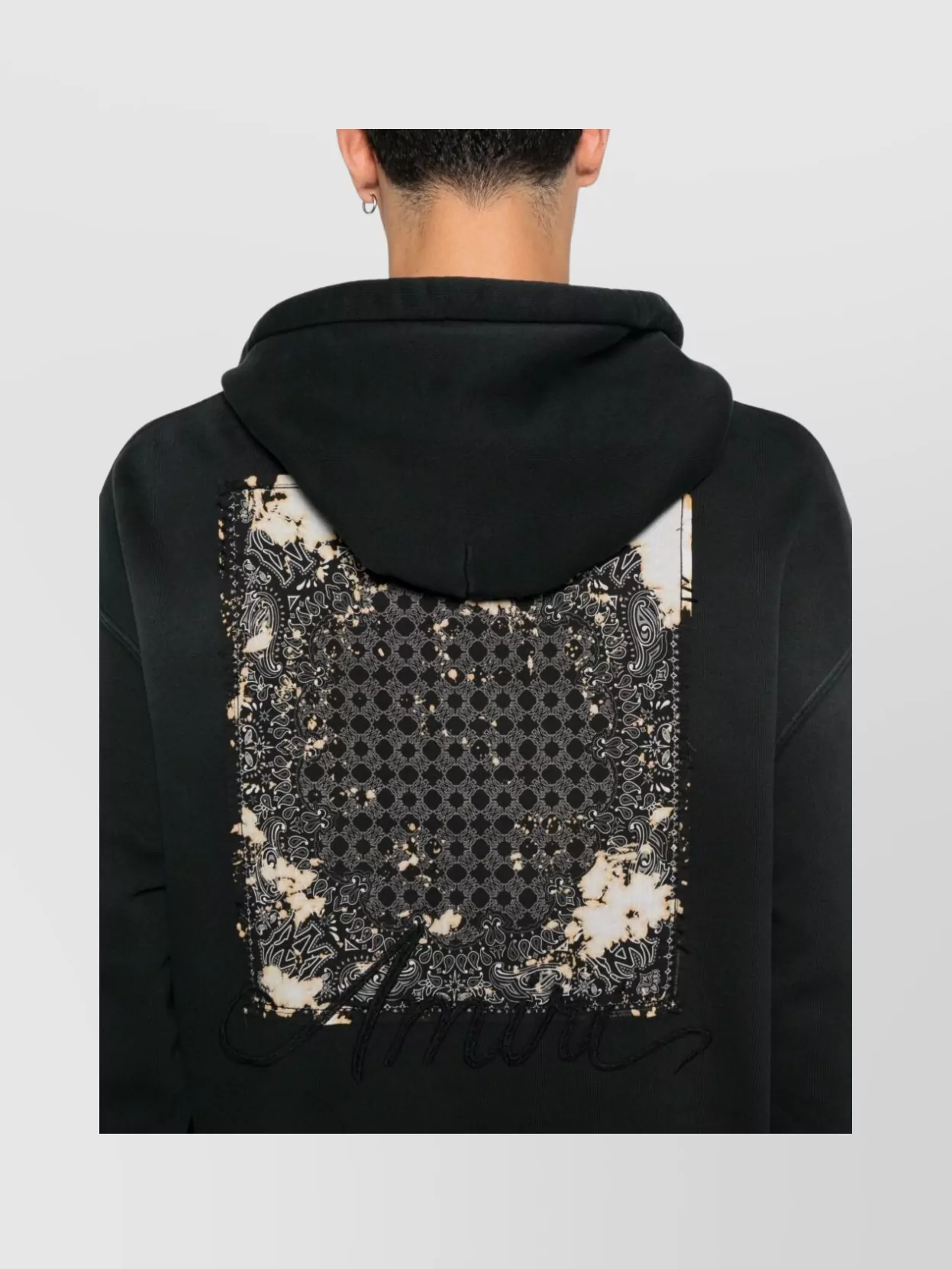 Amiri Hooded Sweatshirt Pouch Pocket