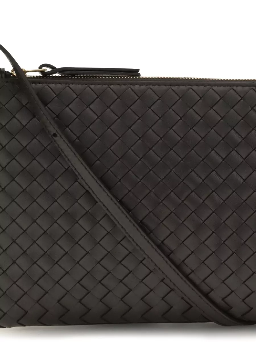 Bottega Veneta Concert Pouch Leather Clutch Bag