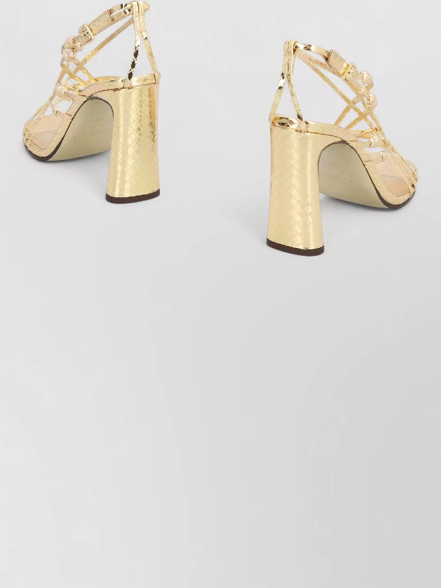 Jimmy Choo Leather Heeled Sandals